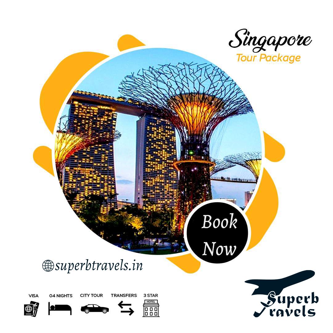 Singapore Tour Package ផាាោះរមុន Book @superbtravels.in VISA Now 04 041 NIGHTS CIYTOU CITY TOUR TRANSFERS 3STAR Superb 