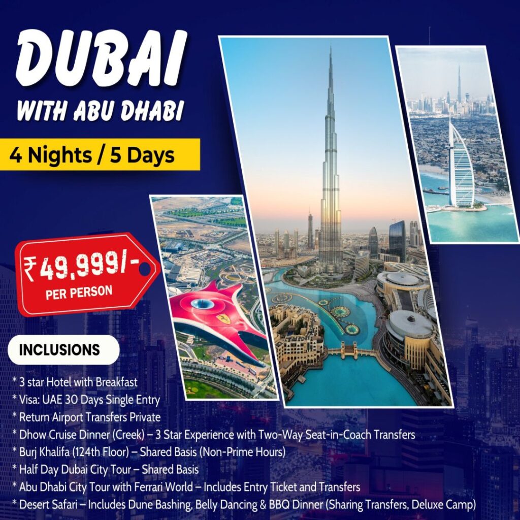 dubai with abu dhabi superb travels moradabad