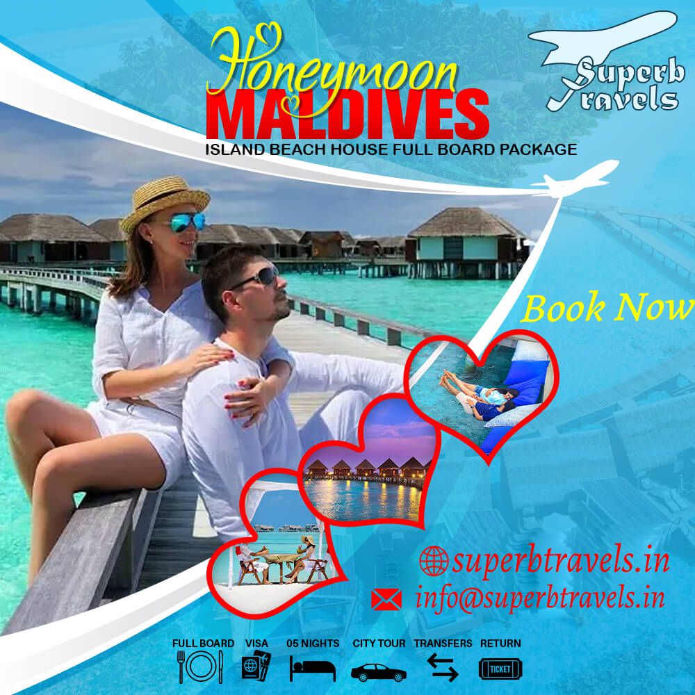 honeymoon in maldives beach house full board packages superb travels moradabad